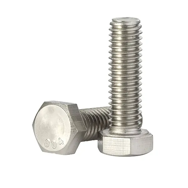 Foto de perno hexagonal inoxidable calidad 304