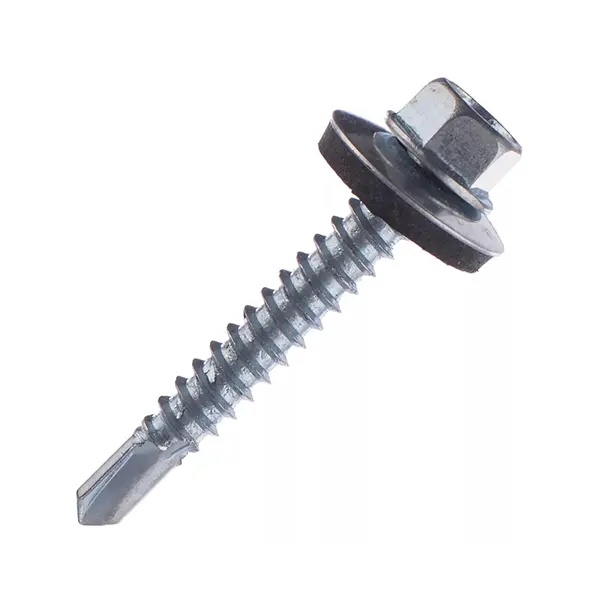 Foto de tornillo autoperforante punta broca zincado