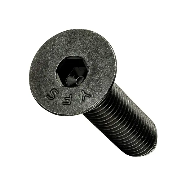 Perno socket Allen flat negro Foto de perno socket Allen flat negro