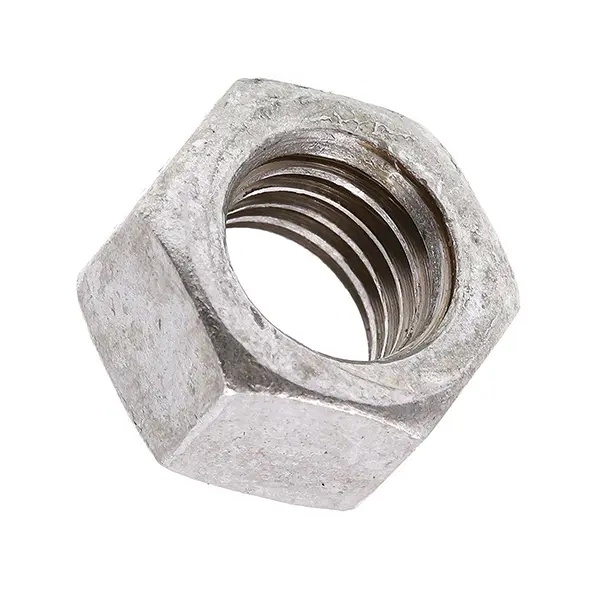 Foto de tuerca hexagonal ASTM 2H galvanizada