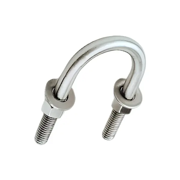 Foto de abrazadera U-bolt inoxidable
