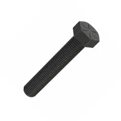 Imagen de perno hexagonal grado 8 negro
