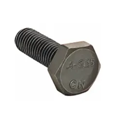 Imagen de perno estructural negro A325