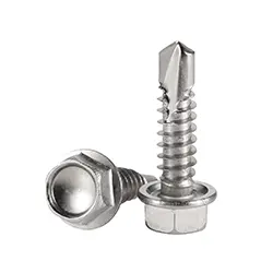 Imagen de tornillo autoperforante inoxidable punta broca